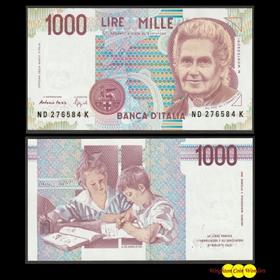 1990 Italy 1000 Lire